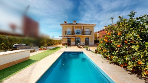 VILLA DE LUJO DE ENSUEÑO!! PARA VIVIR EN UN PARAJE UNICO - ASPE - ALICANTE